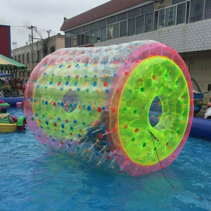 Китайский завод профессиональная продажа игрушки для воды надувной шар-зорбинг ролик