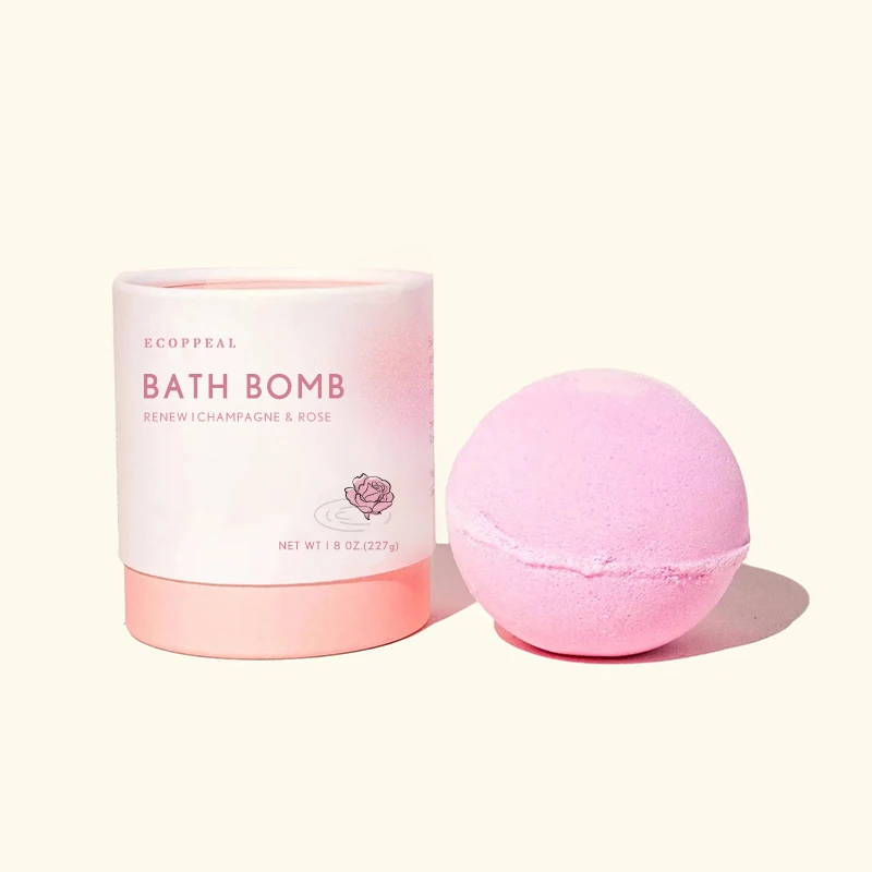 Vegan Fizzies Colorful Sea Salt bubble Handmade Press Wholesale Bath bombs