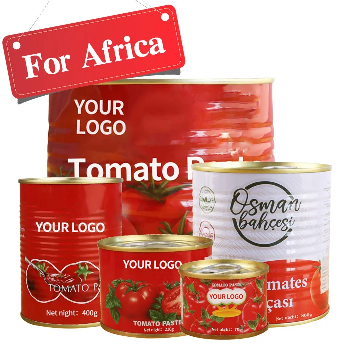 800g High Quality Ketchup Tomato Paste 28%-30% Concentration for Distributors