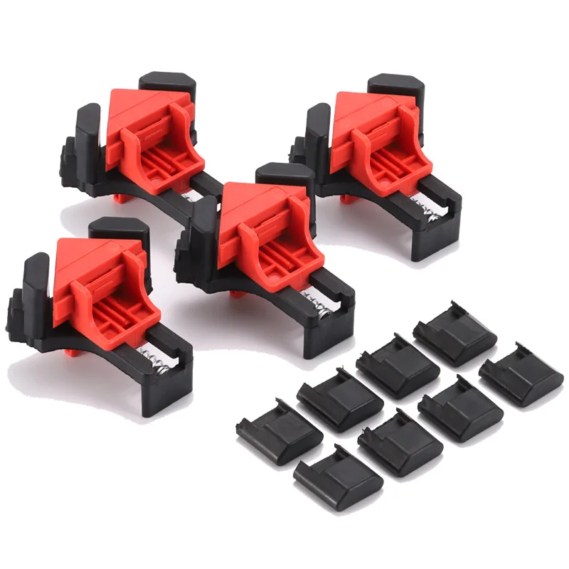 4 Sets Corner Clamp Wood Angle Clamps Frame Holder Woodworking Hand Tool