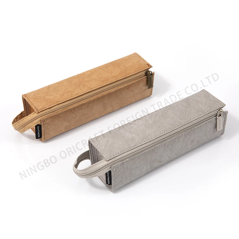 factory OEM middle East  high quality luxury water proof dupont tyvek Dubai pencil case pencil bag fashion stationery supplie