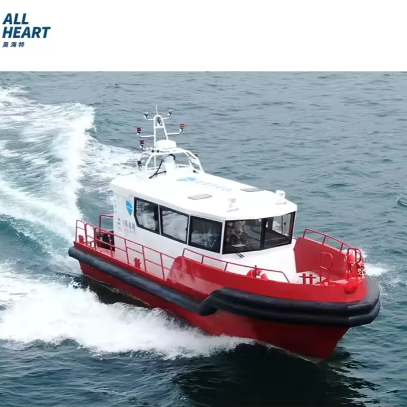 Qingdao allheart высококачественный новый дизайн новая технология Высокоскоростной Алюминиевый пилотный колесный дом патрульный катер/спасательный катер