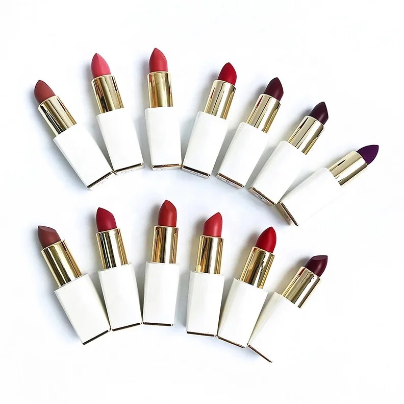 Private Label Vegan Wholesale Makeup Cream Lipstick 13 colors Matte Lipstick