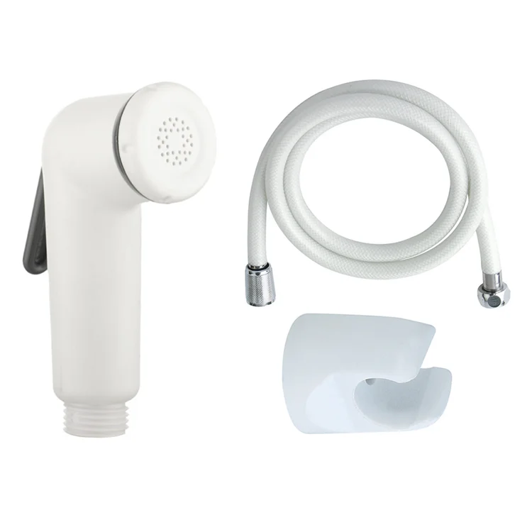 Factory Good Price Durable PP Plastic Jet Shattaf with PVC Hose Bathroom Toilet Bidet Sprayer