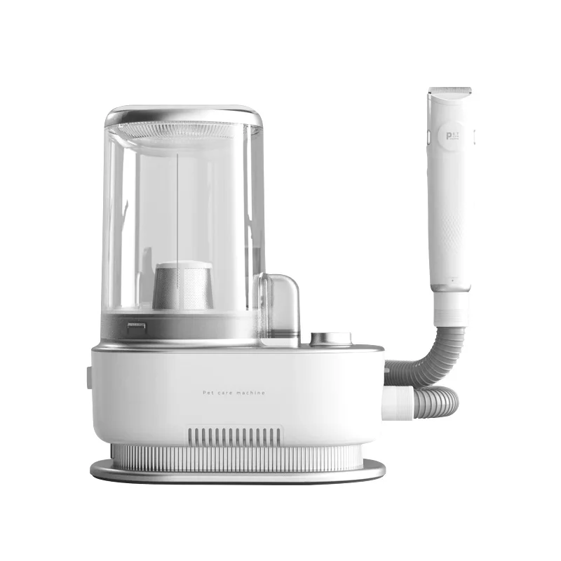 2023 new style dog professional grooming 5 in 1  shaver cleaner hair remover cats comb Vacuum Suction 99% Pet Hair high power