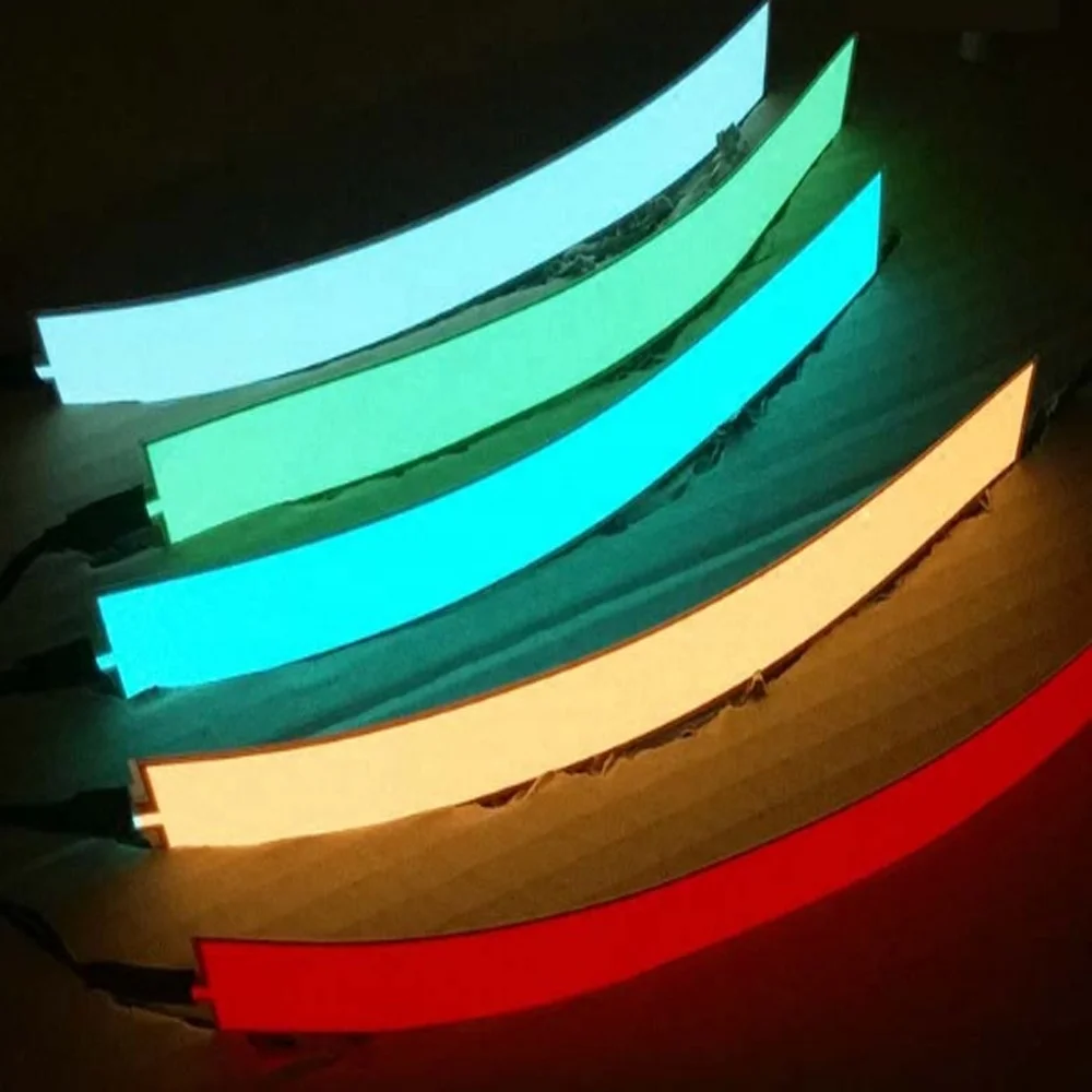 EL luminescent strip cold light film atmosphere decoration light backlight customizable cutting