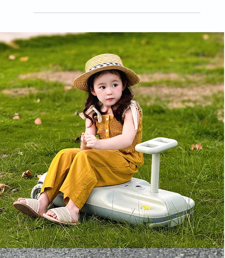 Wholesale Cute Kids Outdoor Ride on Electric Slide Toy Car/Baby Swing Car Plastic Toy with Cute Design