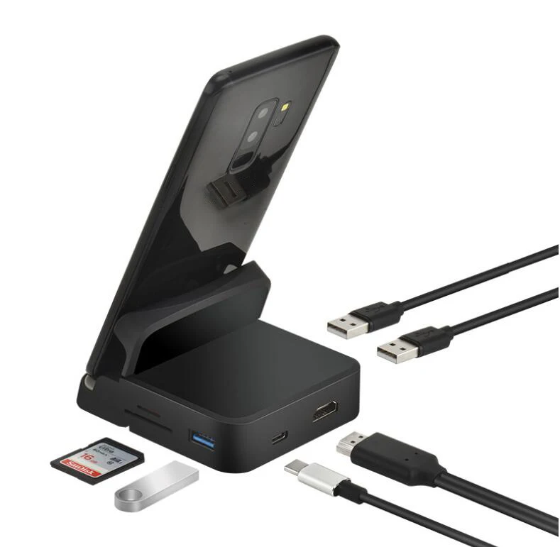 Audio and Video Transfer Fast Charging Type C Usb 3.0 Convenient Usb Hubs Ethernet 8 Port