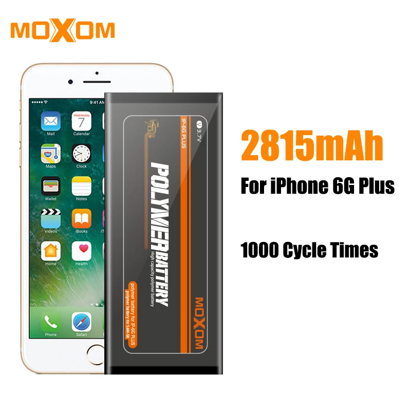 2019 New replacement original battery 2915 mah for phone 6plus