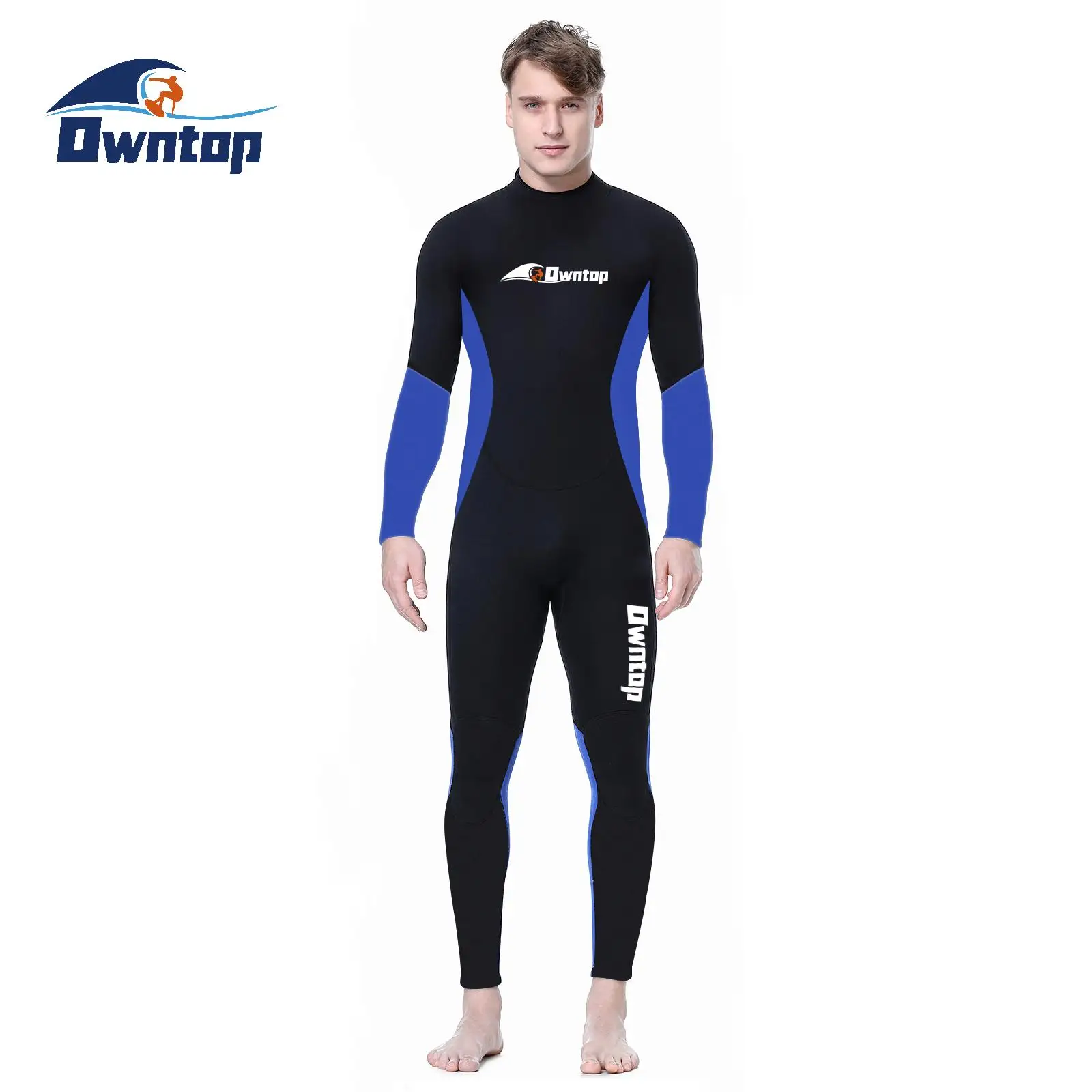 Neoprene Diving Suits Long Sleeve Keep Warm Surfing Swimming Wetsuit For Men