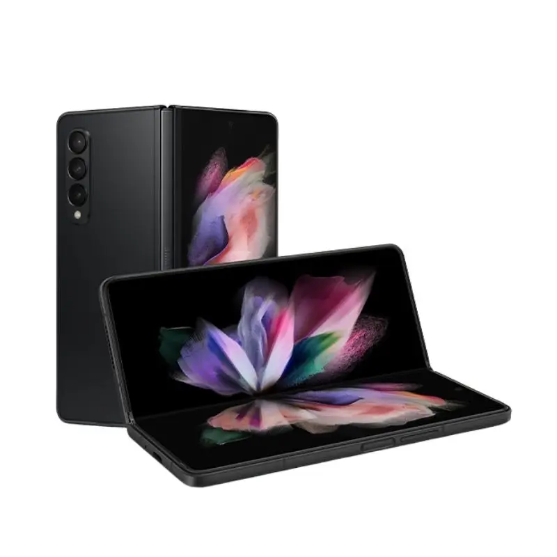 Оптовая продажа Оригинальный Galaxy Z Fold3 12 + 256GB 5G складной смартфон б/у телефон Android WiFi LTE сотовый 512GB Storage