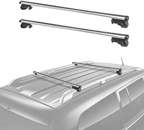 Aluminum 4x4 Car Top Luggage Roof Rack Bar cross bar for honda crv