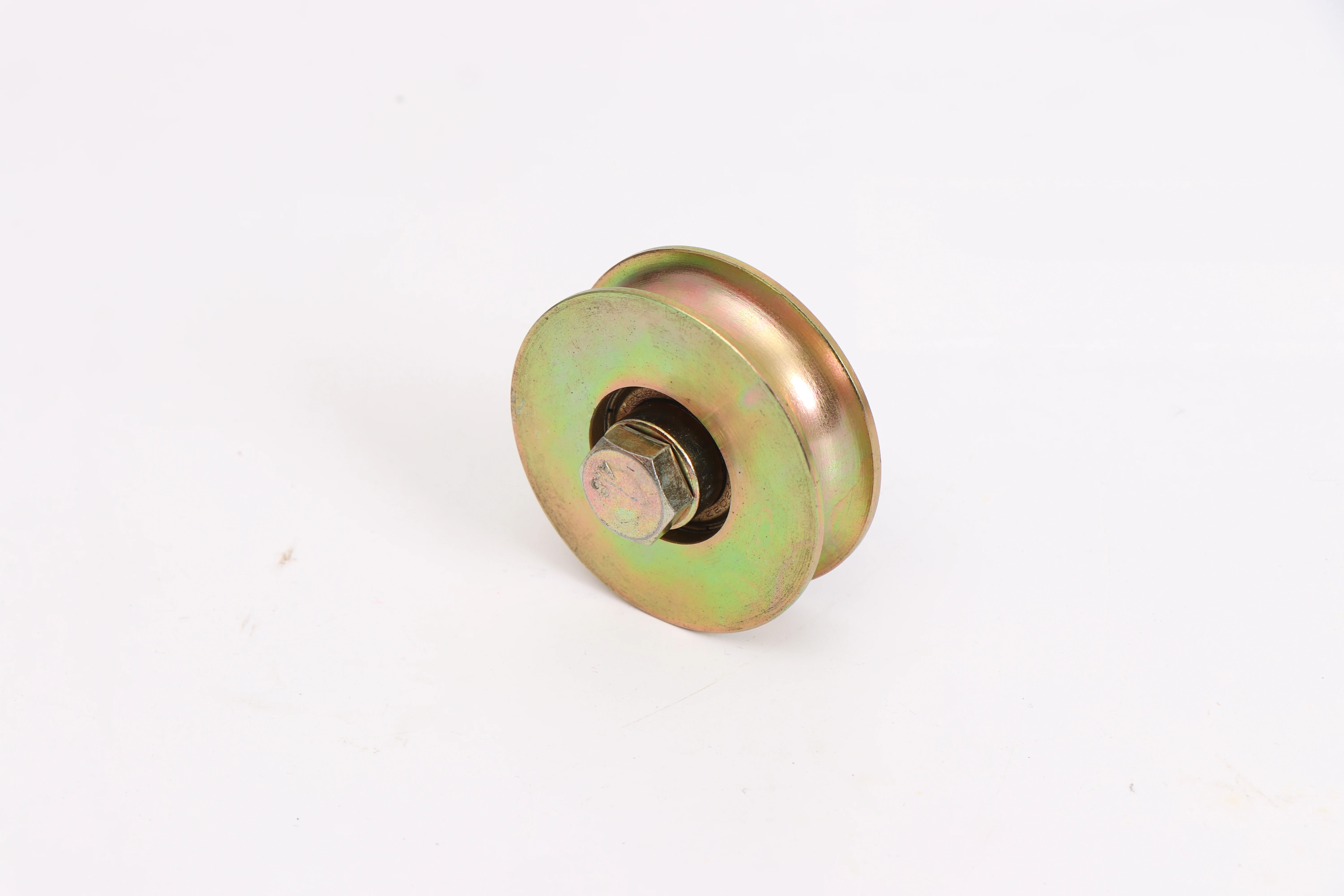 100mm galvanized U groove Sliding Gate Wheel with Internal bracket