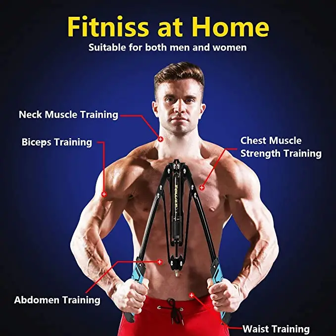 ZT Twister Arm Exerciser - Adjustable 22-440lbs Hydraulic Power/Home Chest Expander/Shoulder Muscle Training Fitness Equipment