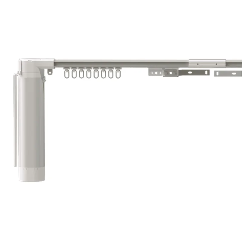 Smart Home Stage Voice Control Zigbee Automatic Motorized Electric Curtain Rail Motorized Curtain Motor For Automation System