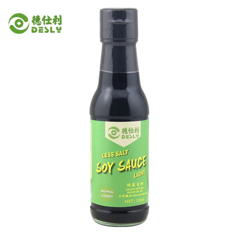 150 ml Desly Brand Golden Label Light Soy Sauce Wholesale for Cuisine OEM Factory Price