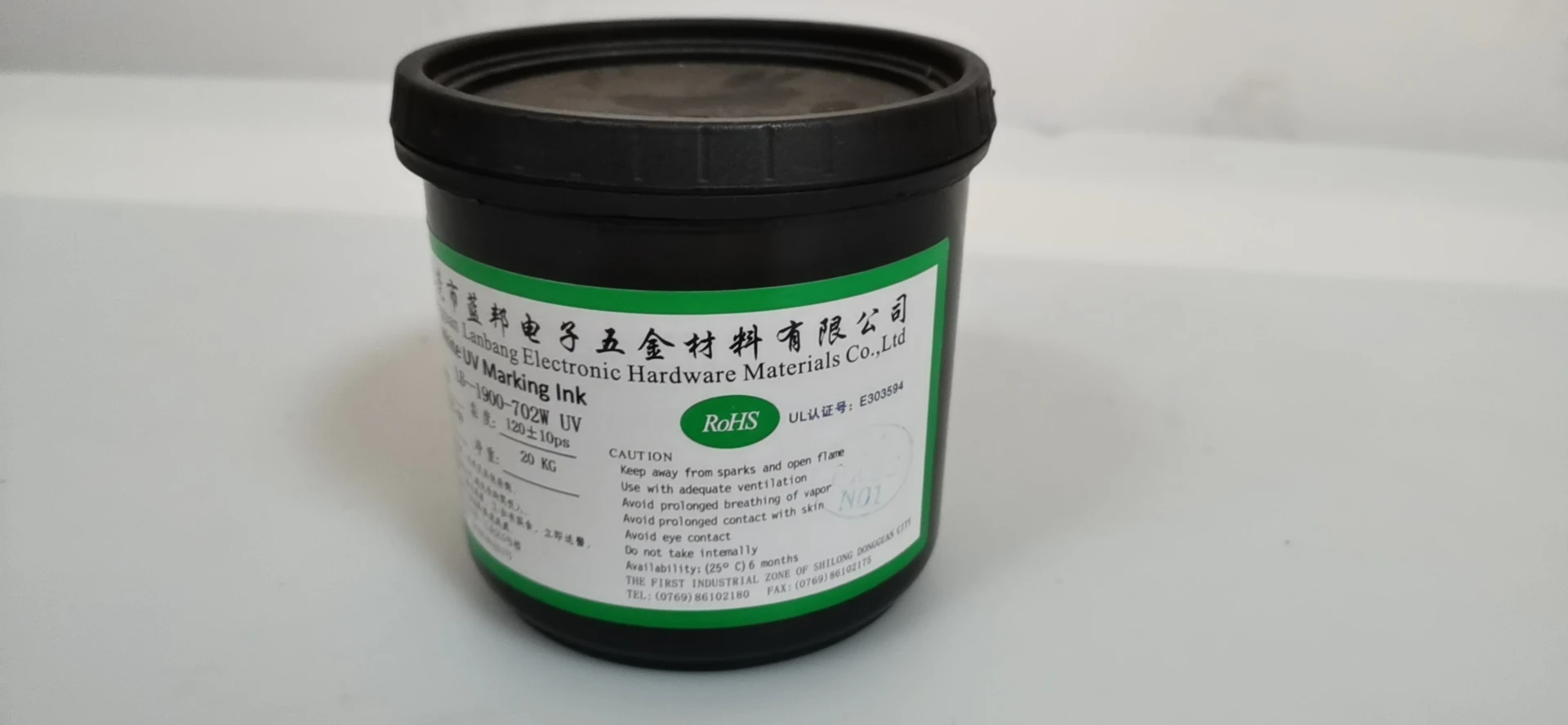 White UV Marking Ink