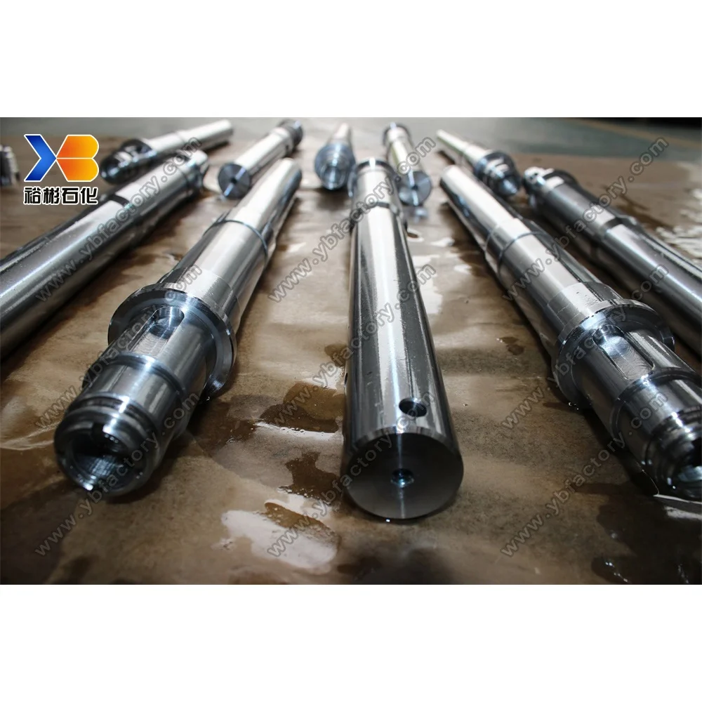 High quality cnc machined stainless steel worm gear shaft with EN10204 3.1