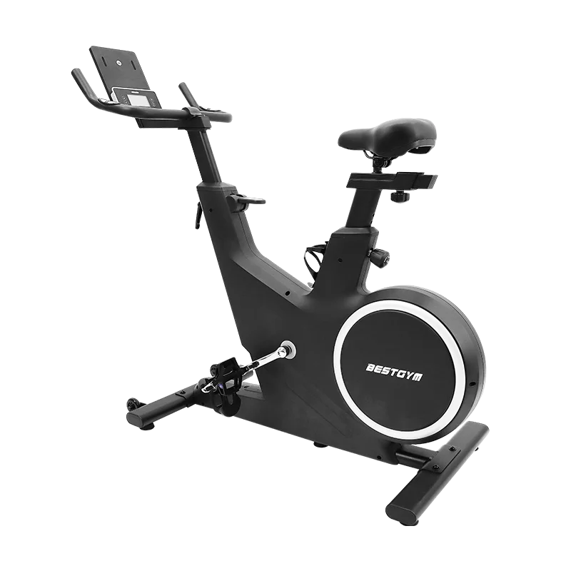 New Cardio Electricity Round Turning Display Shuttle Meter Rear Flywheel Magnetic Adjustable Resistance Exercise Spinning