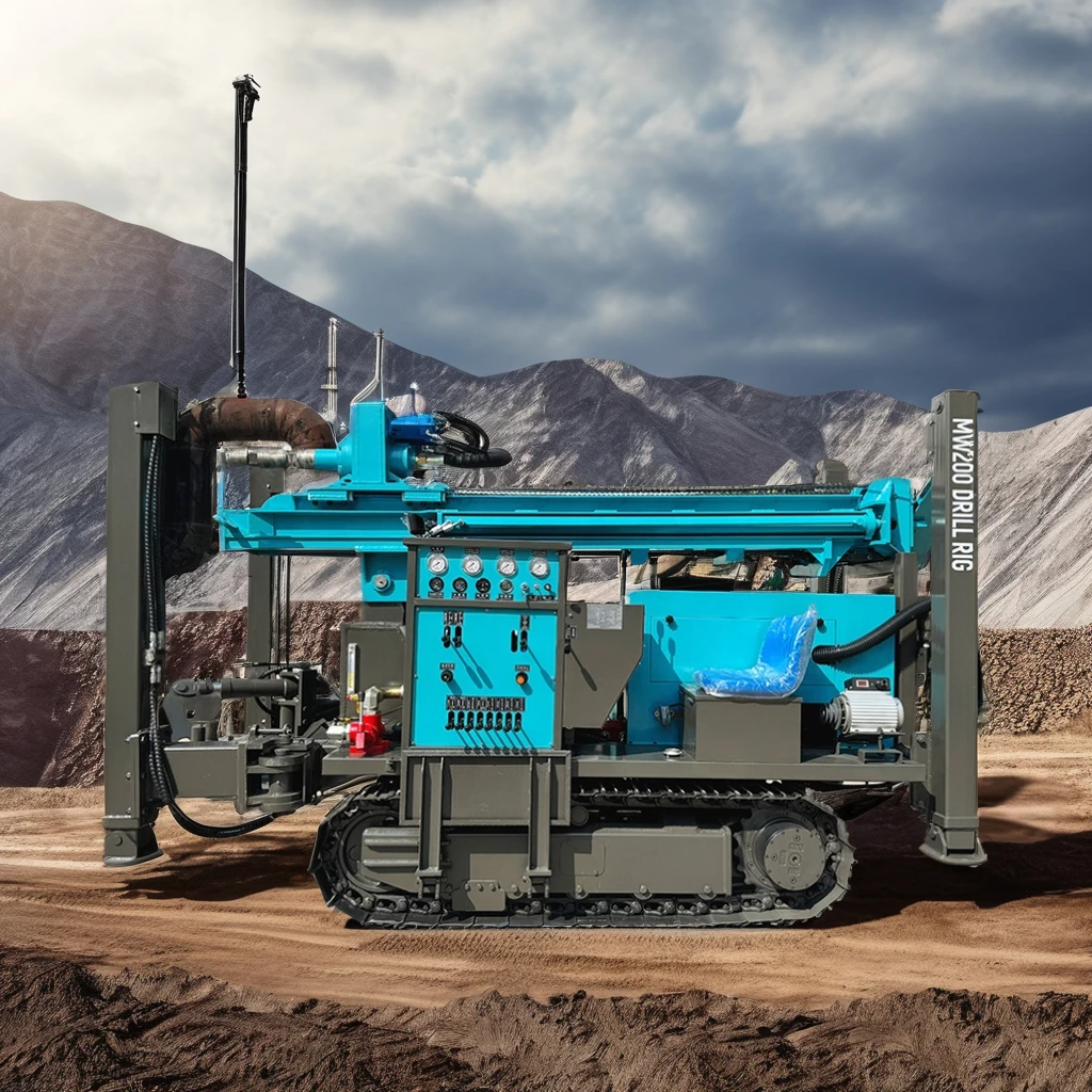 factory hot sale water well drilling rig machine 200m 300m 400m portable drilling machine for water