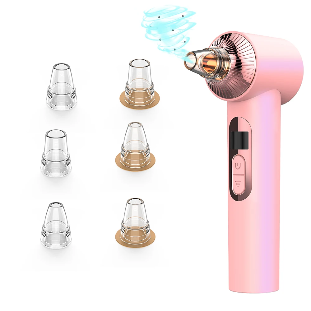 Pore Cleaner Black Head Suction Extractor Tool Kit Acne Removal Blackhead Remover Vacuum