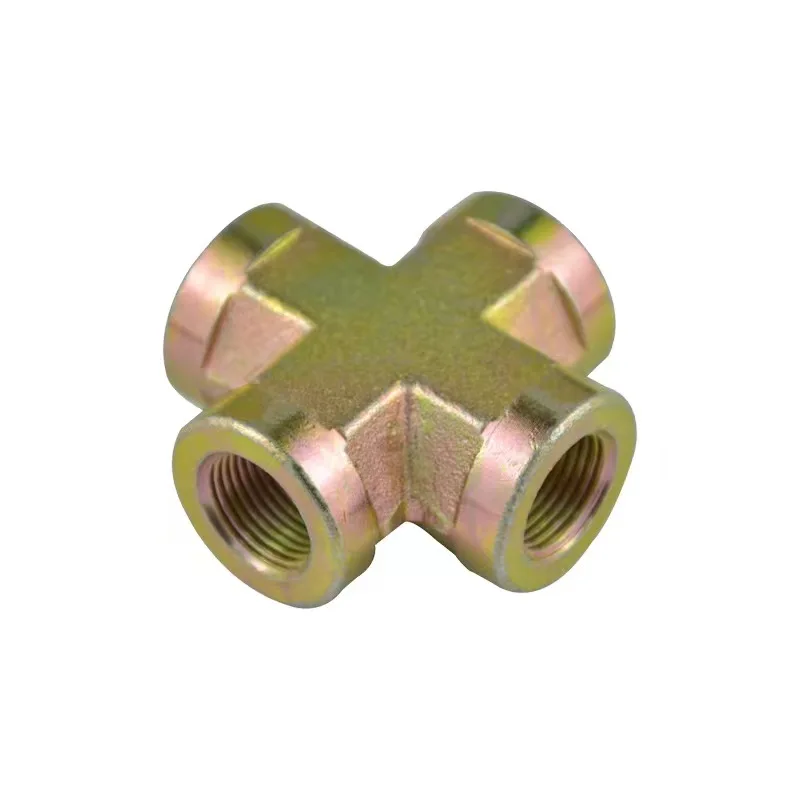 Eaton Winner BSPT female cross hydraulic adapters fittings