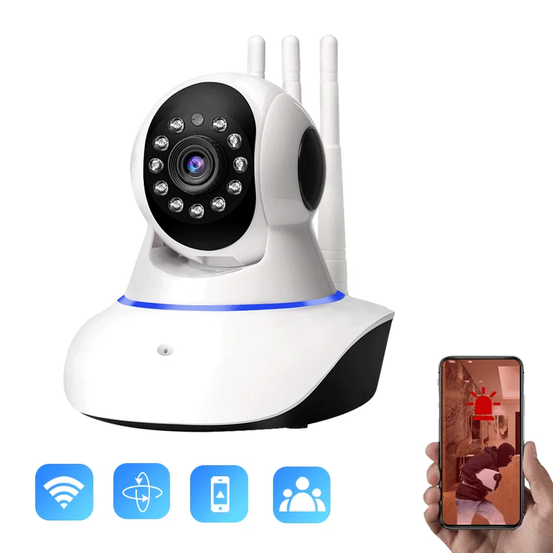 Indoor Smart Home Wifi Wireless Camera Audio Baby Care Monitor 1mp Camera Baby Audio Monitor