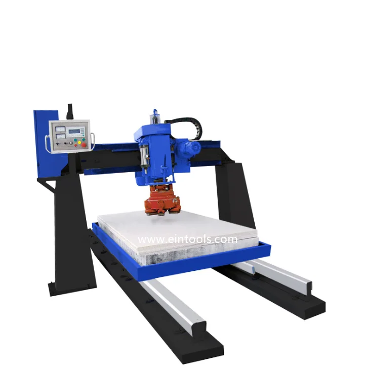 Bridge Single Head Automatic Polishing Machine for Sale Marble and Granite Tools Portable Photo Edging Machine on Granite 12.5KW