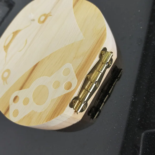 
Custom Color Durable 150g OEM Wooden Storage Organizer Wood Baby Teeth Box Keepsake Milk Tooth Kids Wood 