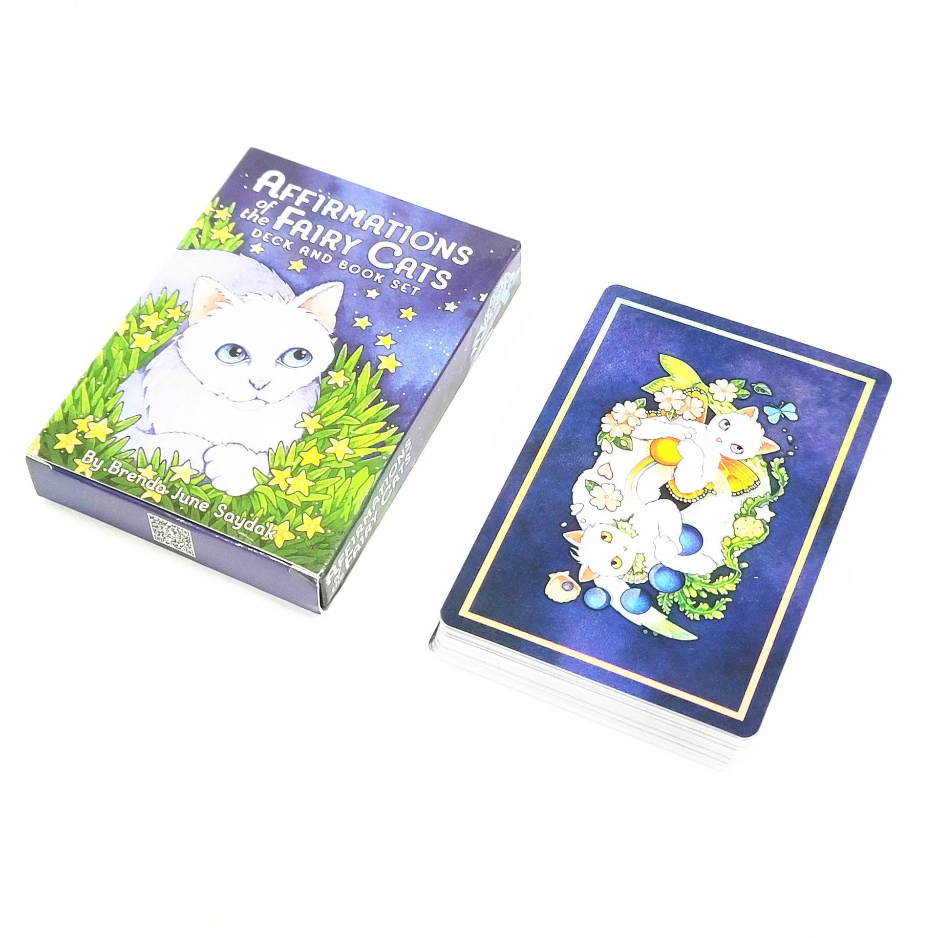 Printing cats tarot playing cards Wisdom of the Oracle Divination Cards Deck with Guidebook