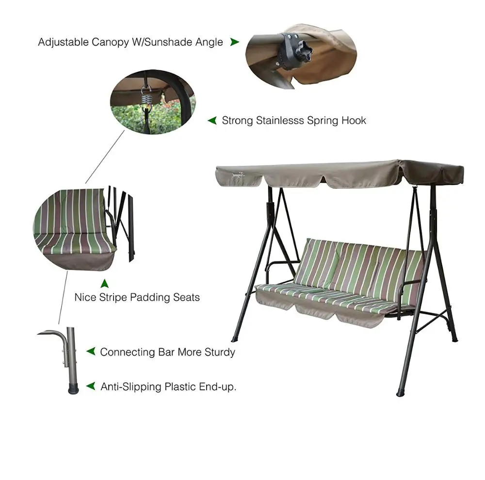 
ZW3102 patio swings outdoor garden hanging chair 