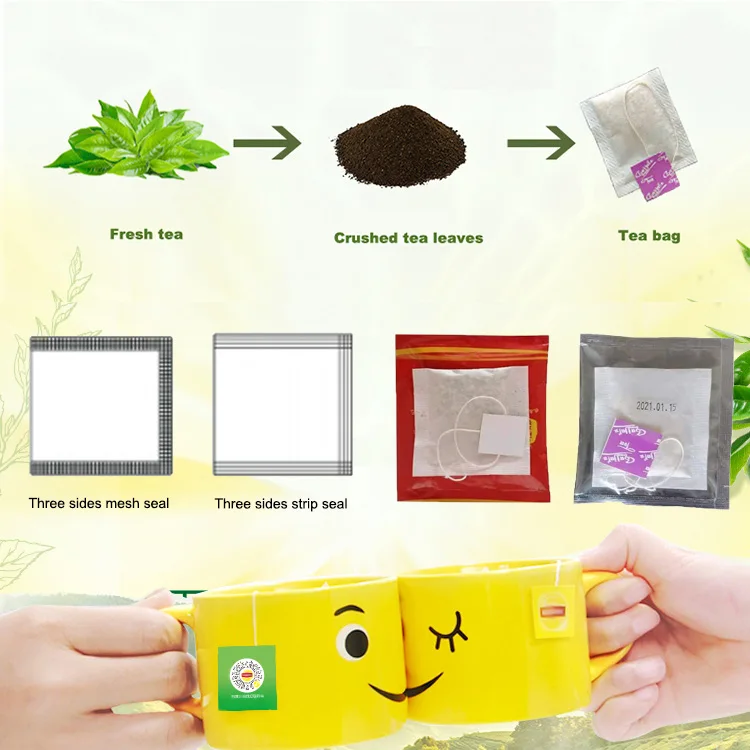 Factory Price Fully Automatic Tea Sachet Small Tea Bag Pouch Bubble Loose Leaf Tea Packaging