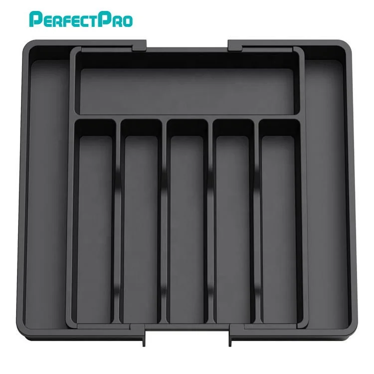 Кухонная многофункциональная пластиковая подставка для посуды регулируемый держатель столовых приборов