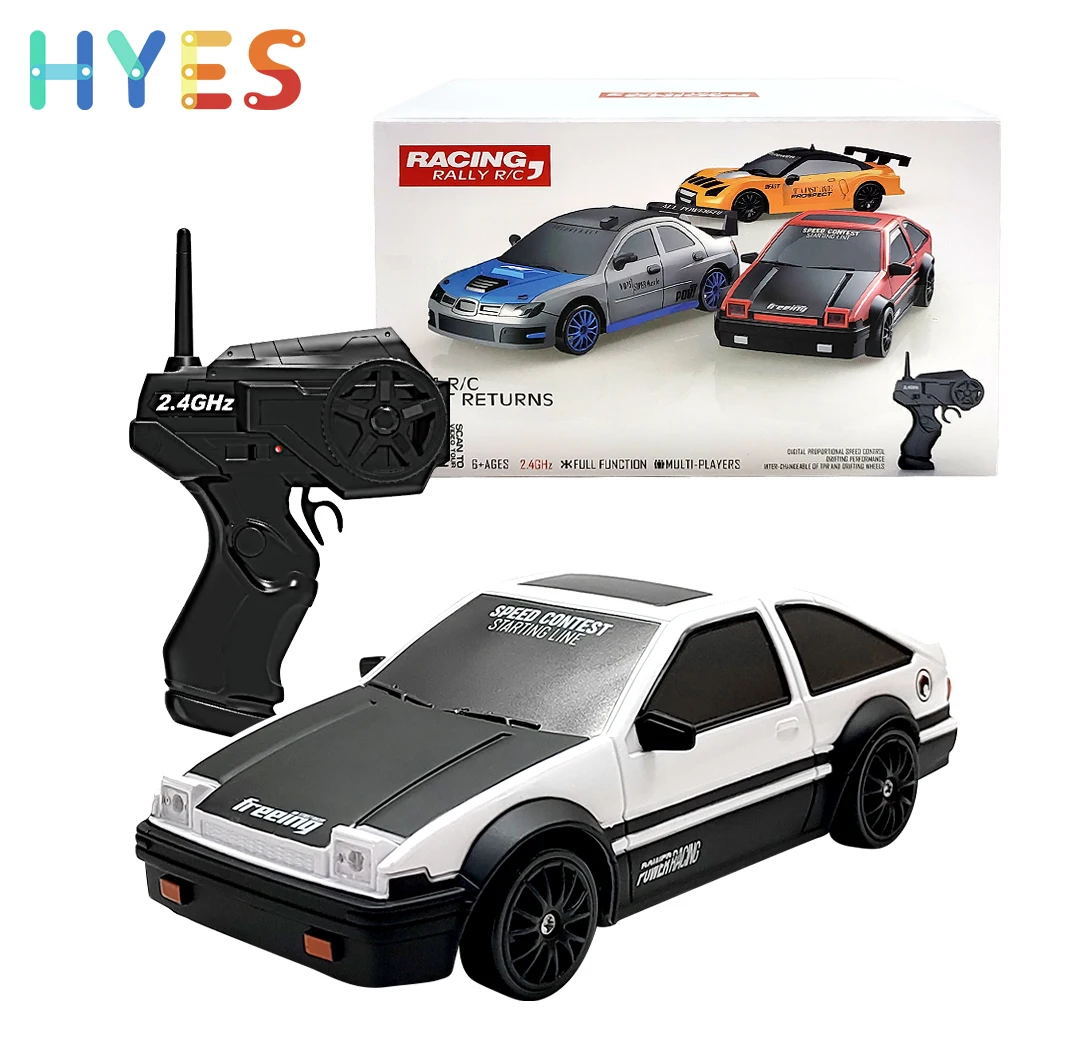 Huiye 1:24 Scale Rc Drift Car Outdoor Electric Remote Control Car High Speed Racing Gaming 4WD Rc Car Toys Gifts for Children