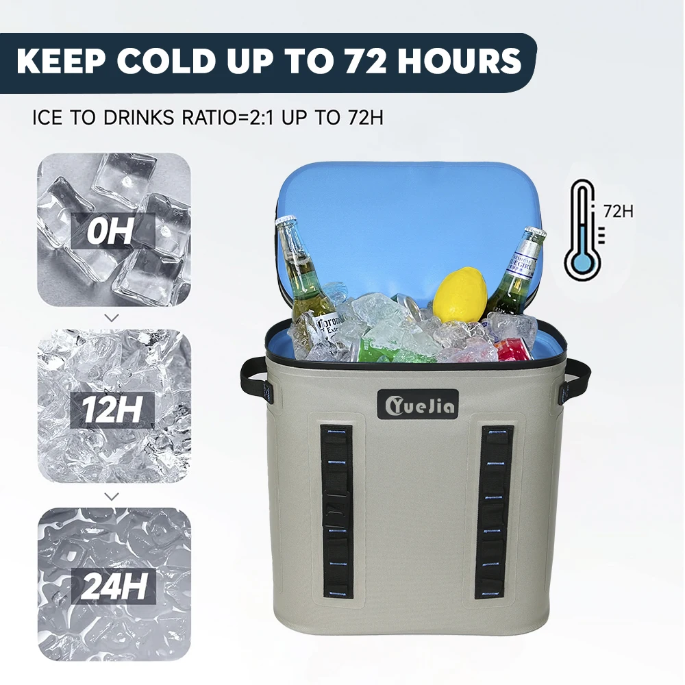 Brand Solutions Backpack Cooler Insulated Waterproof Insulation Leakproof Cooler Backpack Soft Cooler Bag  Promotional Gifts