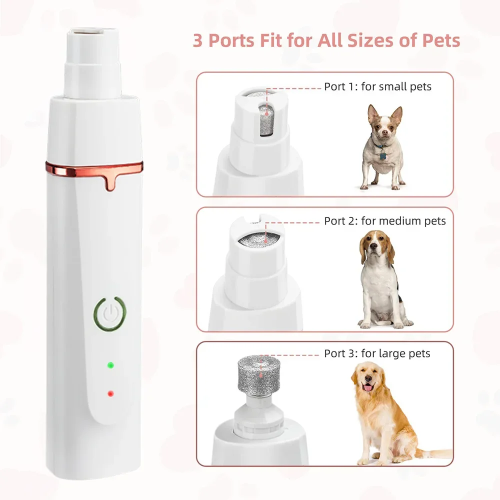 4 in 1 Dog Clippers Pet Hair Grooming Kit Low Noise Dog Paw Cleaner Trimming Paw Eyes Ears Face Dog Cleaning Pet Hair Clipper