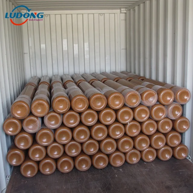 balloon helium gas /Industry helium gas/ 99.999% helium gas in 50L 200bar gas cylinder