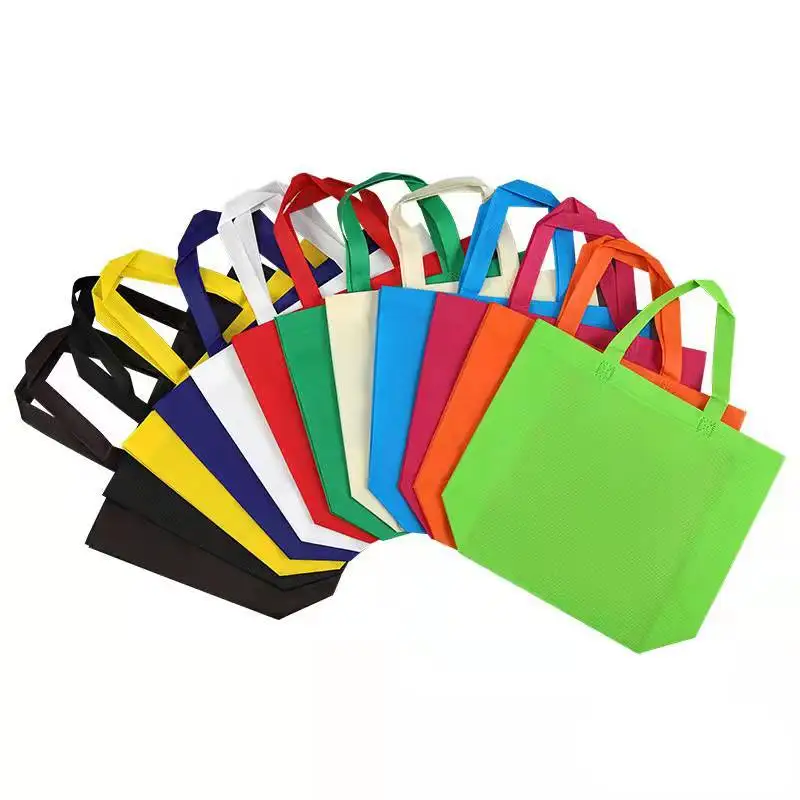 High Quality Reusable Shopping Bag Non Woven Grocery Tote Bag Can Be Customized Logo Polypropylene Bags