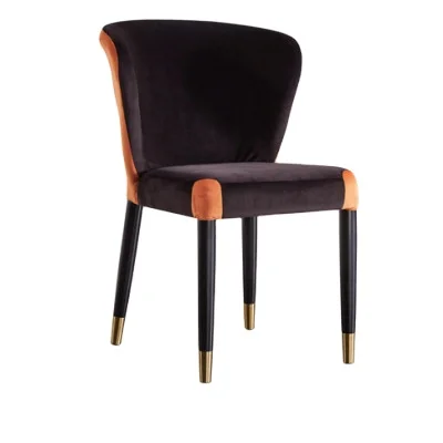 CY116 Simple Style Club Wedding Event Dressing Room Golden Iron Wire Restaurant Chair