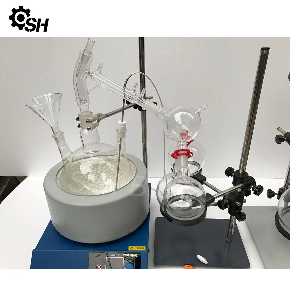 Glass Lab Equipment Vacuum Distillation System Kit 2L 5L 10L 20L Short Path Distillation