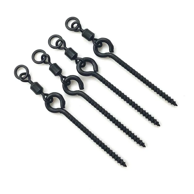 carp fishing swivel bait screw for boilies pop up corn terminal tackle accessories