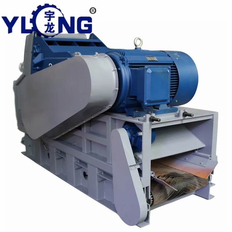  YULONG T-Rex6550A древесиный измельчитель дробилка для древесных отходов машина
