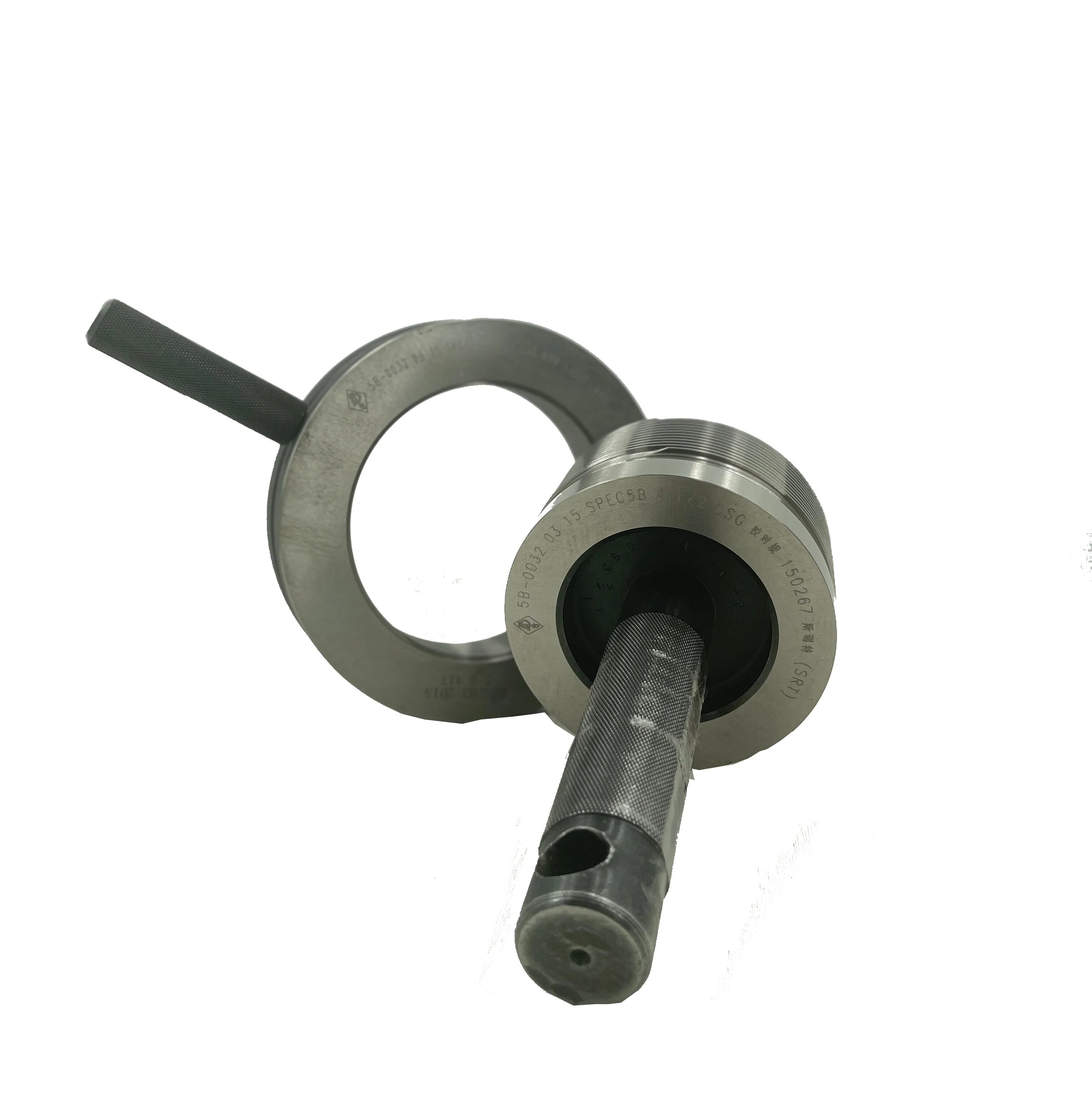 Low Price Heat Treating GCr15 API Spec5B 4 1/2 CSG Ring&Plug Working Thread Gauge for Tubing Manufacturer