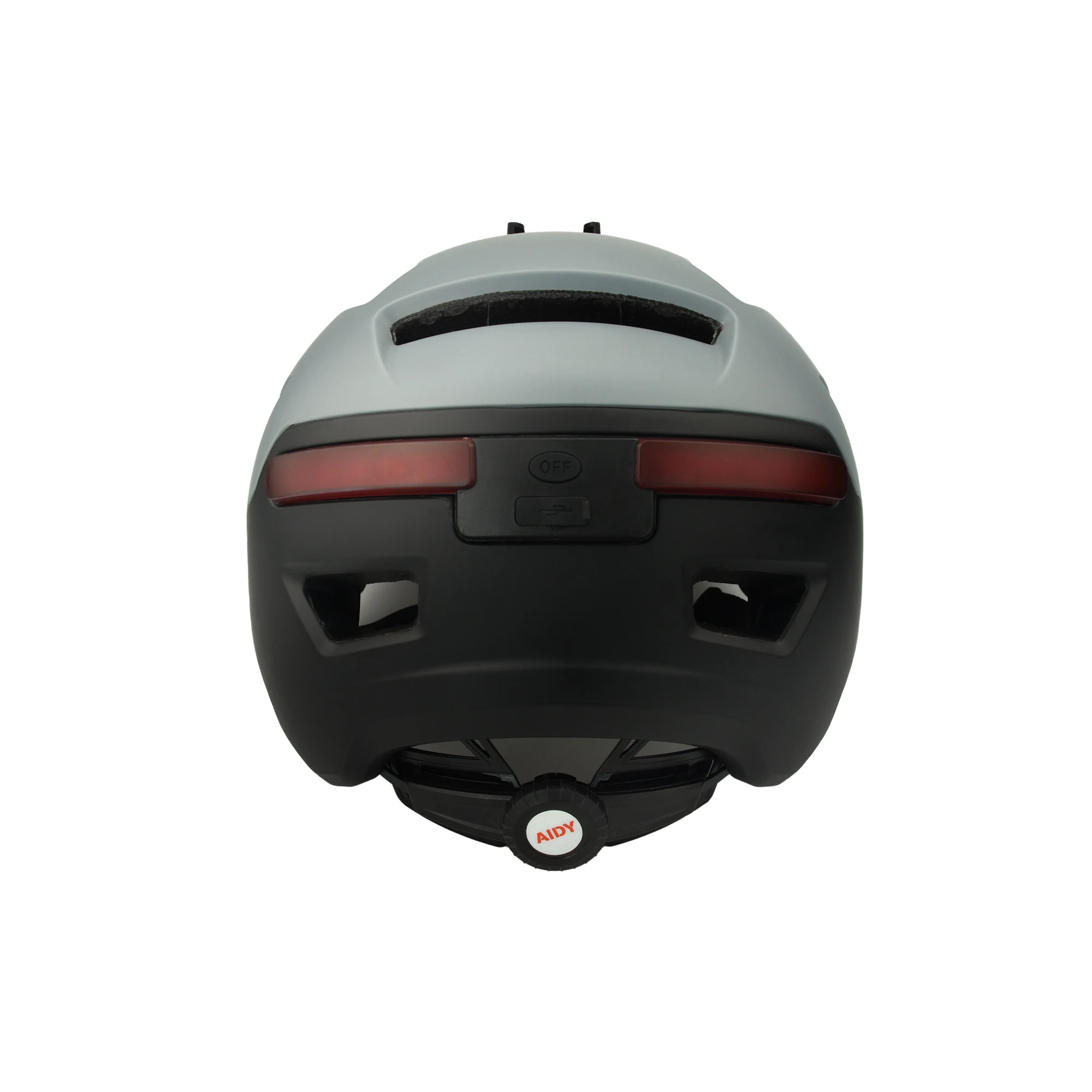 OEM In-mold lightweight safety helmets mtb mountain bike cycling helmet with detachable sun visor and  rear light customizable