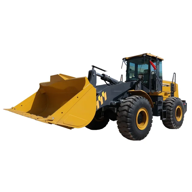 Efficient Operation Rock Crushing Loader Bucket 5t Diesel Front End Loader