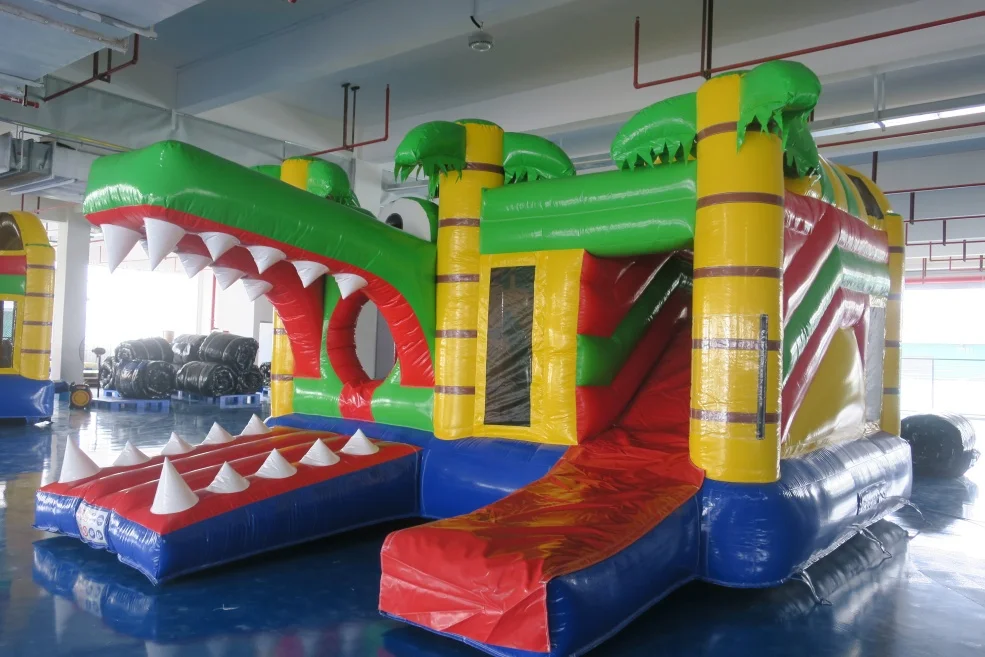 Commercial Grade Inflatable Jumping Castle Bounce House Inflatable Bouncy Castle with Slide for Kids Amusement Park