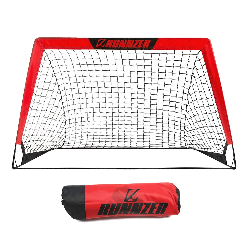 2020 New Amazon Kids Football Training Goals Net Portable Lightweight Foldable Easy Install Outdoor Backyard Soccer Goal