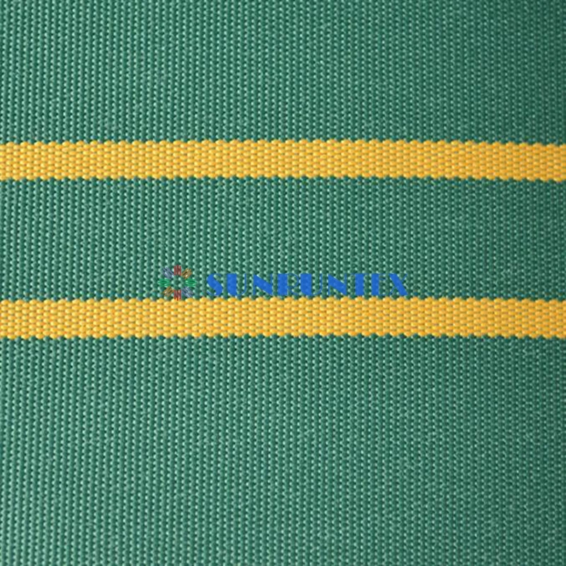 Waterproof 100% polyester dyed awning fabric