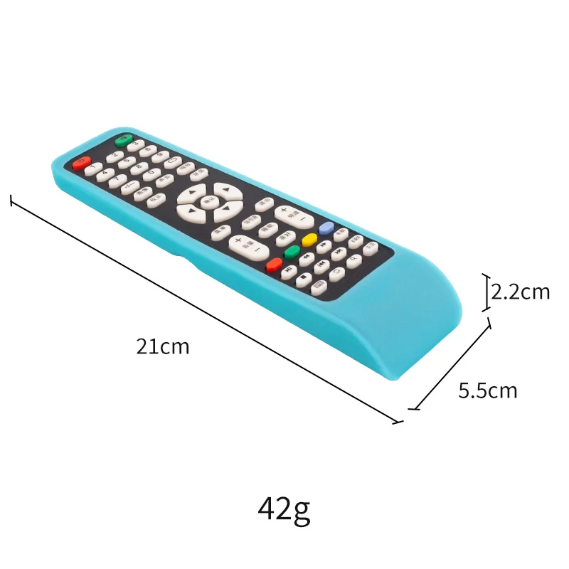 Quality Service for AOC TV Keyboard Silicone Protective Case Dustproof Black Cover for AOC Models Wireless Volume Controls