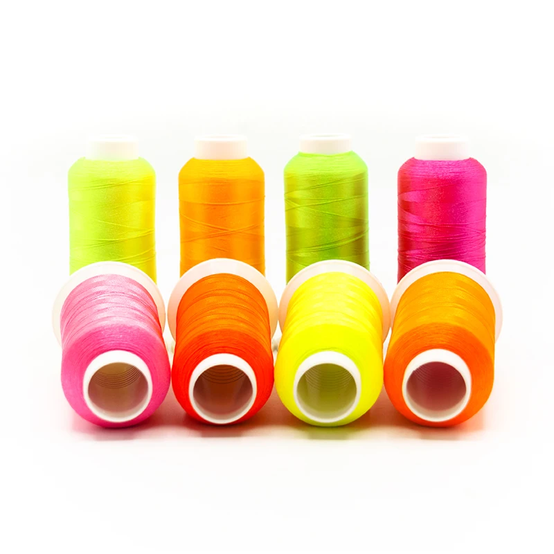 Customized Order CXC Thread Embroidery Trilobal Polyester Threads 5000y color chart